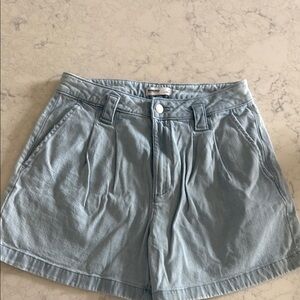 Light Blue Denim Women's Shorts